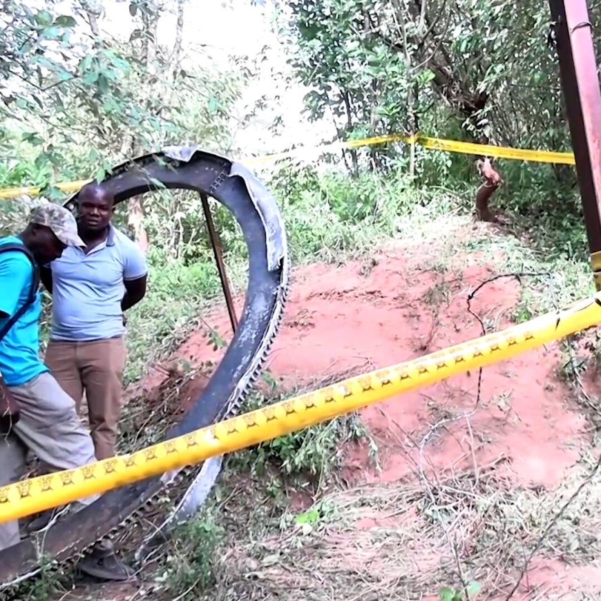 A Half-Ton Piece of Space Junk Falls Onto a Village in Kenya