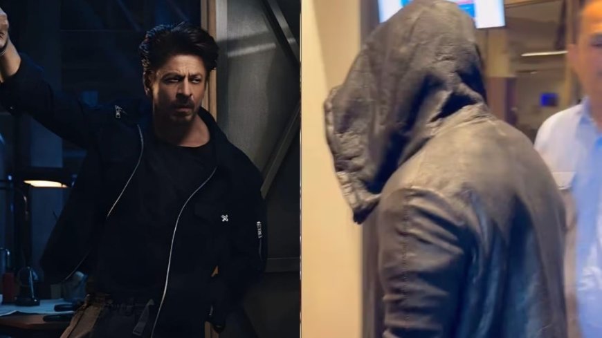 SRK returns from Jamnagar after New Year bash, wears hoodie to avoid paps