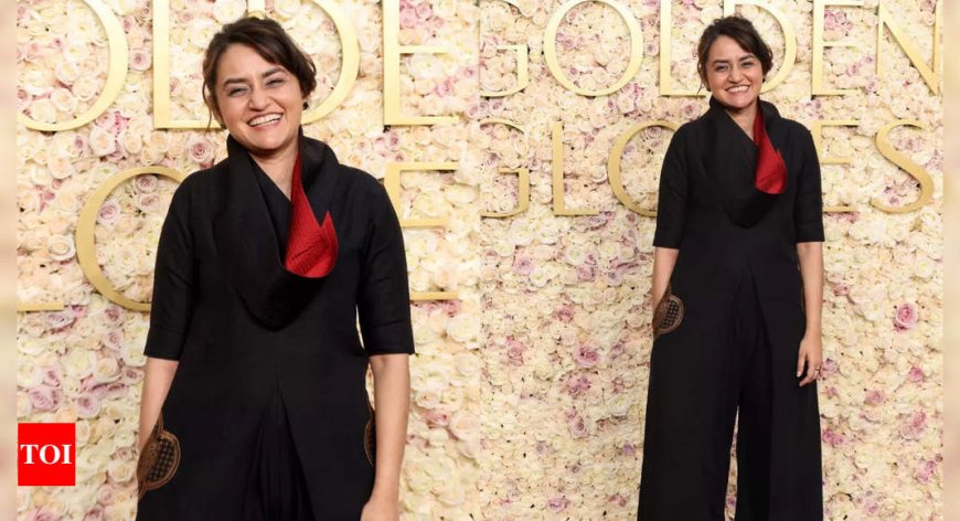 First Indian director to be nominated for Golden Globes, Payal Kapadia opts for handwoven outfit by this designer