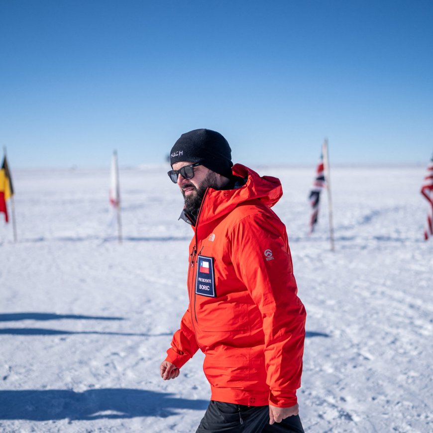 A Frigid First: Chile’s President Visits South Pole to Bolster Antarctic Claims