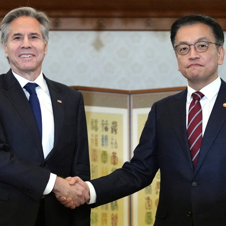 In Seoul, Blinken Affirms Alliance Amid Challenges to Democracies