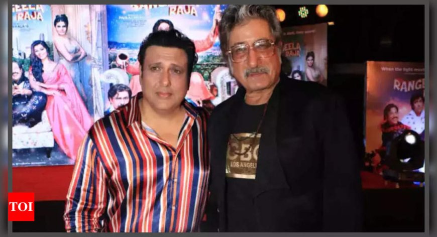 Shakti Kapoor reveals Govinda would come at 9PM for 9AM shoot but now reports half an hour early on set: 'Insecurity kahan pahucha deti hai...'