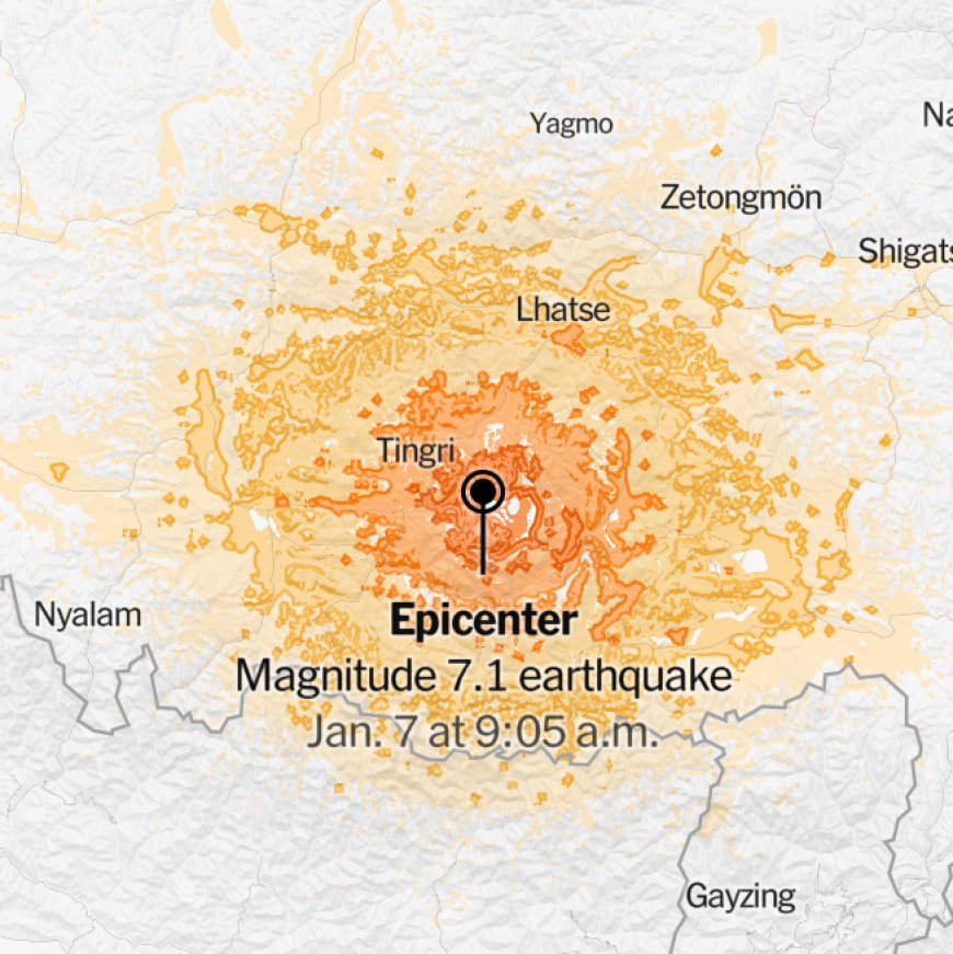 Strong Earthquake Hits Western China