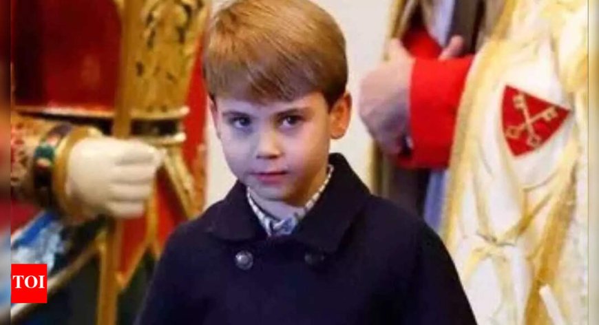 Why Prince Louis does not sit with other royals at the traditional Christmas lunch?