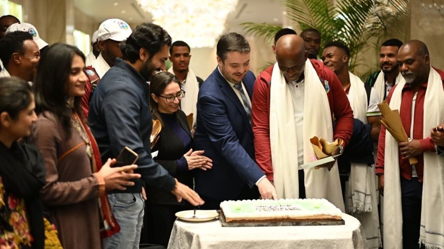 West Indies get grand welcome in Pakistan