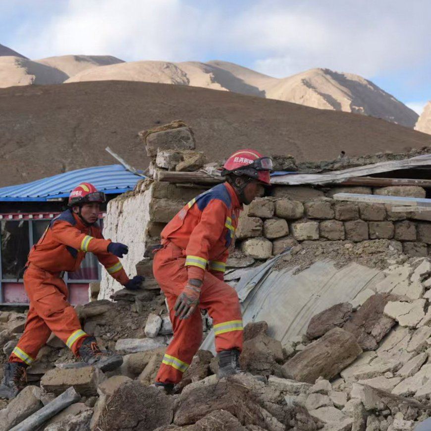 In Tibet, Earthquake Survivors Face Freezing Weather Conditions