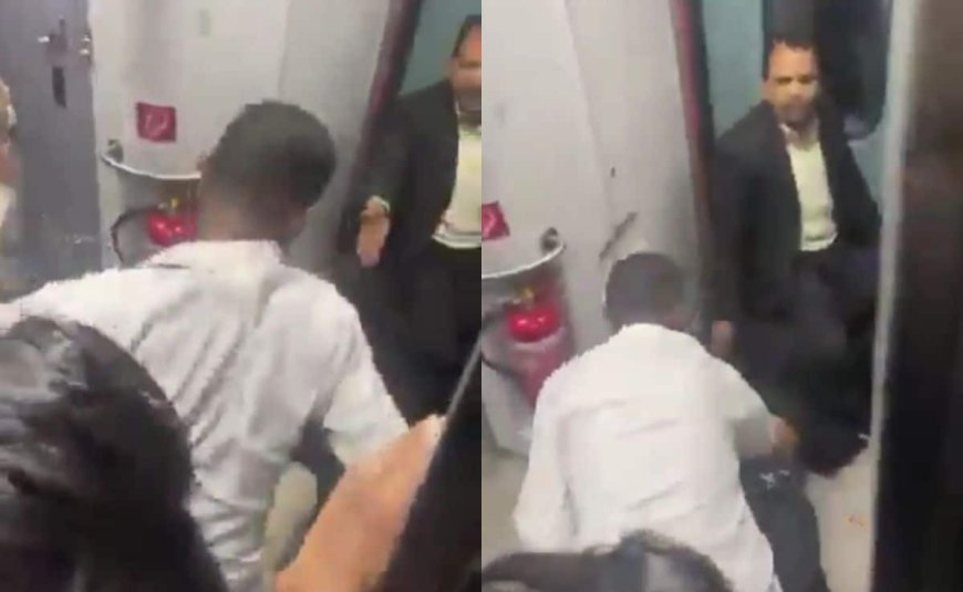 TTE Assaults Drunk Passenger On Amritsar-Katihar Express, Video Goes Viral