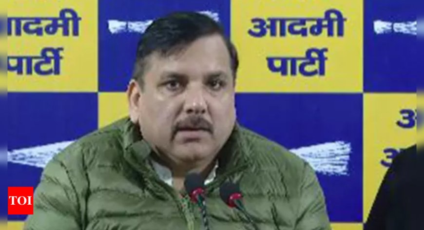 'Gave Rs 1,100 to buy votes in Delhi': AAP Sanjay Singh dares 'Gali Galoch Party' to tell the truth