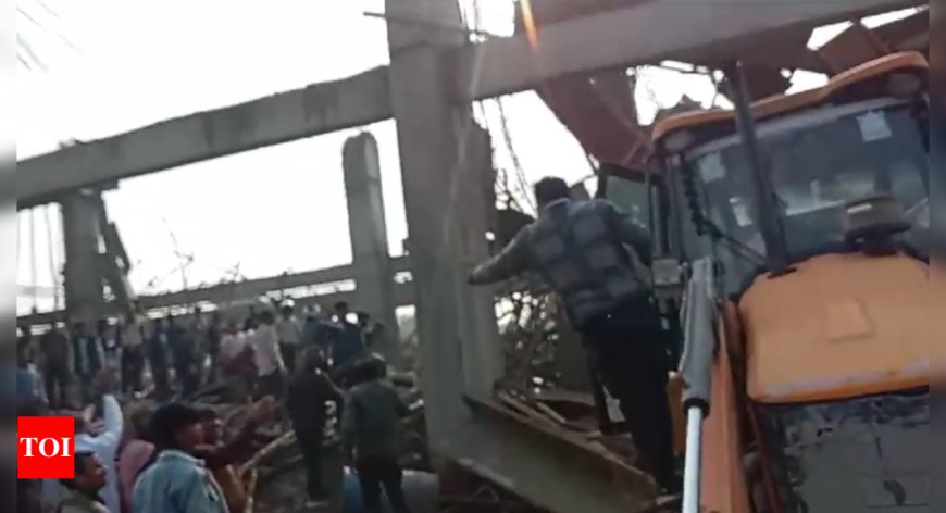 Several workers feared trapped, 23 injured as under-construction lintel collapses in UP's Kannauj