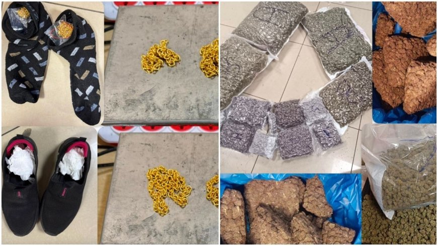 Customs seizes gold, weed and cash worth over Rs 30 crore; 6 arrested in Mumbai