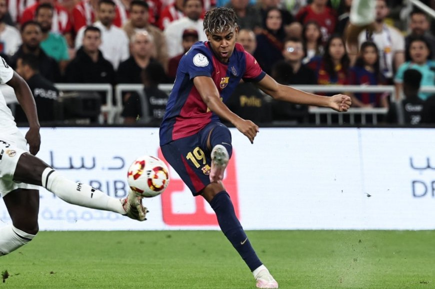 Spanish Super Cup 2025 Final: Raphinha Scores | Real Madrid 1-3 Barcelona