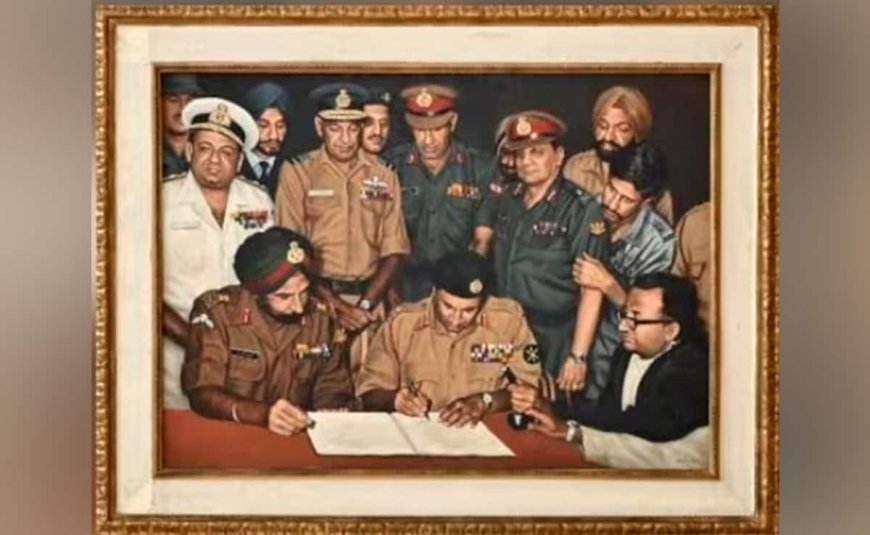 Army Chief Justifies Removal Of Iconic Pic Of Pak's Surrender In 1971 War