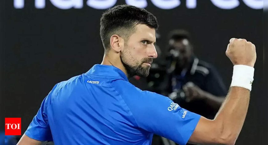 Ageless Novak Djokovic outlasts Carlos Alcaraz to make Australian Open semis