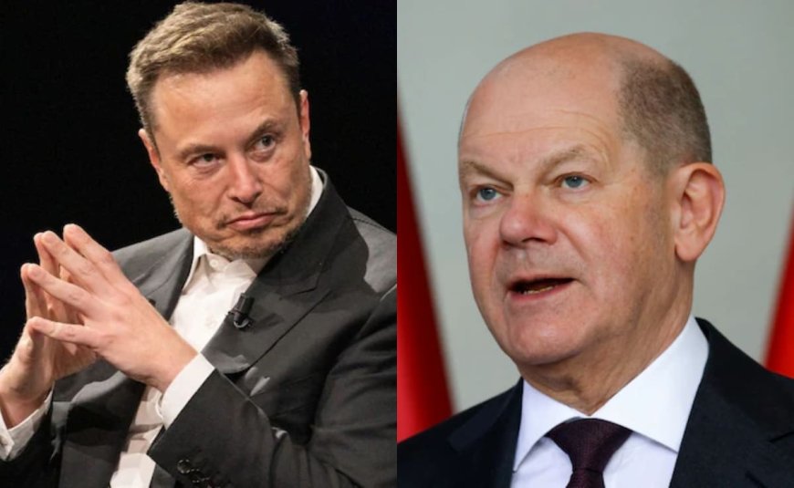 On German Chancellor Olaf Scholz's Remark, Musk's "Oaf" Comeback