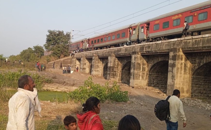 12 Dead After Jumping Off Train Over Fire Rumour, Getting Hit By Another