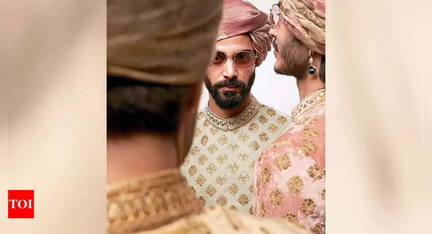 Turban chic & earrings: We'd like to see this more often on Indian men