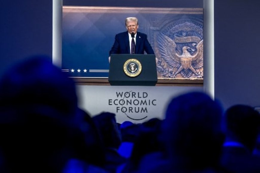 'Make Your Products In America Or Pay Tariffs': Trump Tells Davos