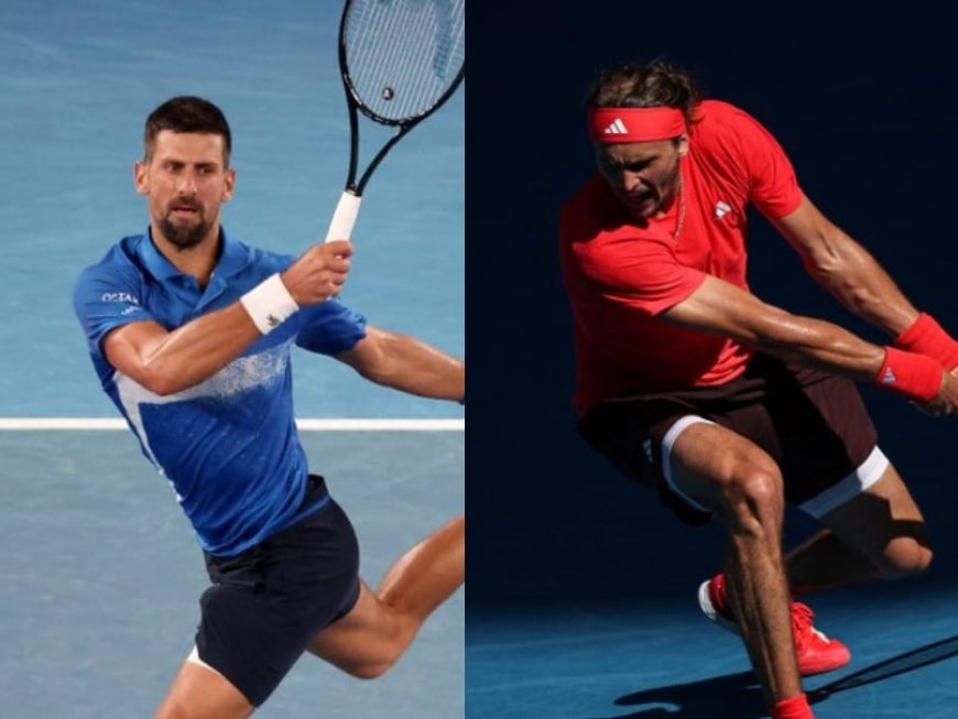 Australian Open LIVE: Djokovic Takes On Zverev In Mega Semi-Final Clash