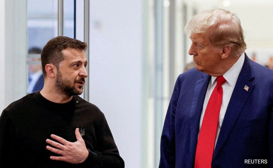 "Zelenskyy Decided I Want To Fight": Trump Blames Ukraine President For War