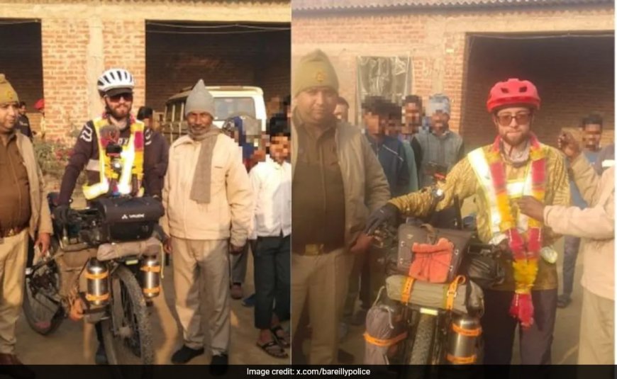 French Cyclists, Going To Nepal, Rely On Google Maps. They End Up In Bareilly