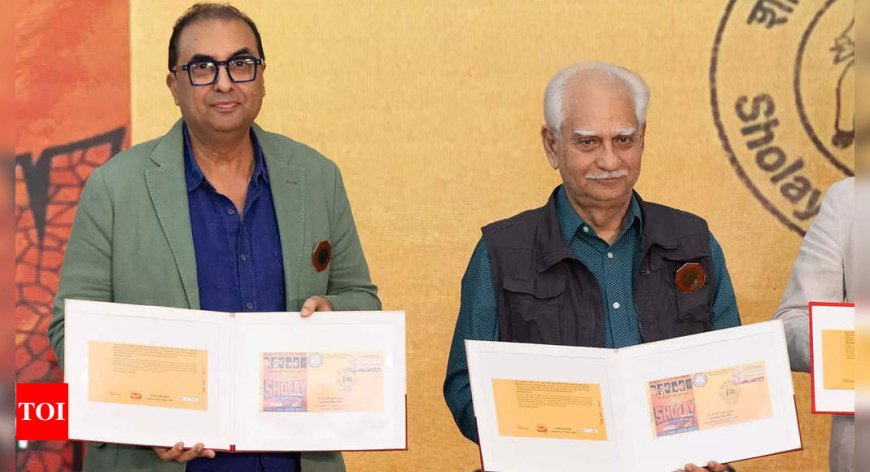 CELEBRATING 50 YEARS OF SHOLAY WITH A SPECIAL POSTAL COVER