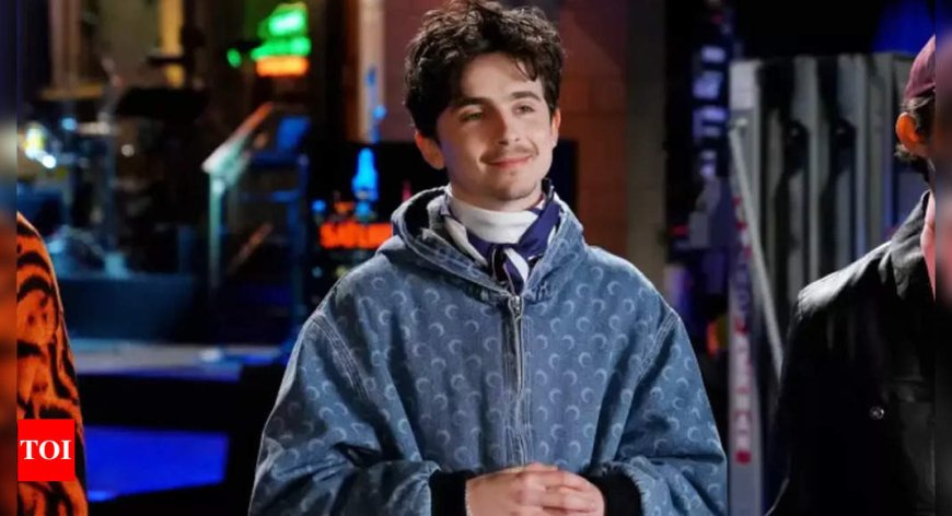 Timothee Chalamet criticized for 'disrespectful' Jimmy Carter joke on 'SNL'