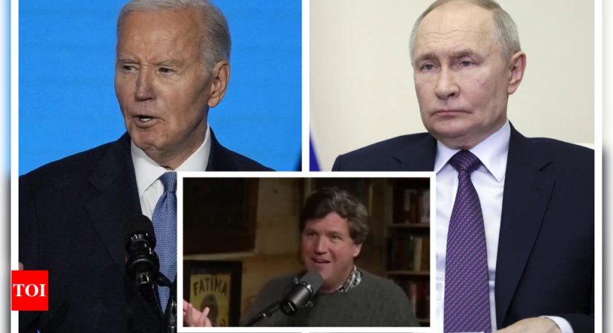 Tucker Carlson claims Biden administration tried to kill Putin: 'That's demented'