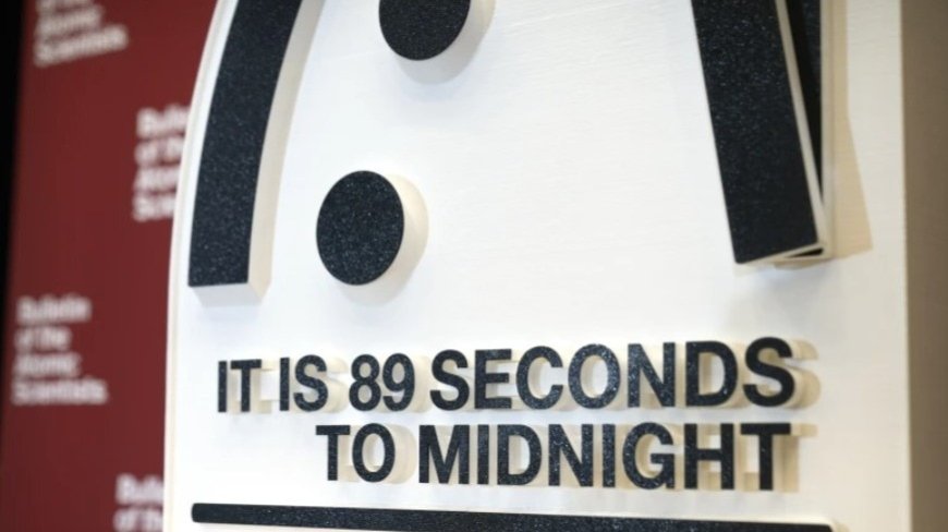 Doomsday Clock advances to 89 seconds: Humanity nears catastrophic brink