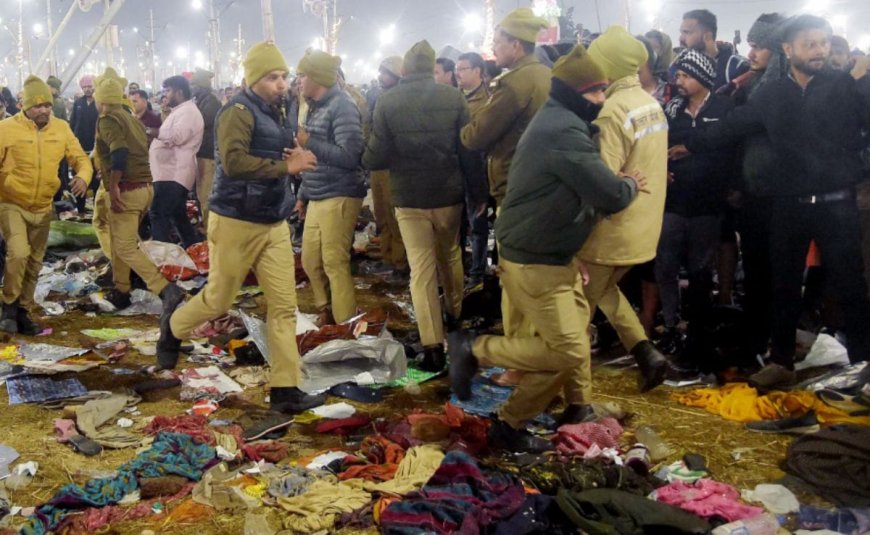 'People Fell On Those Sitting': Cops On How Maha Kumbh Stampede Happened