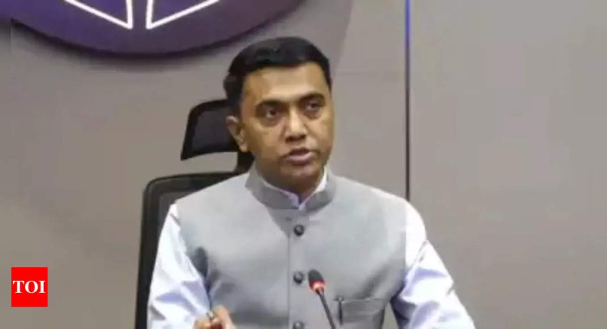 Goa CM Pramod Sawant urges school picnics at science institutes, not beaches