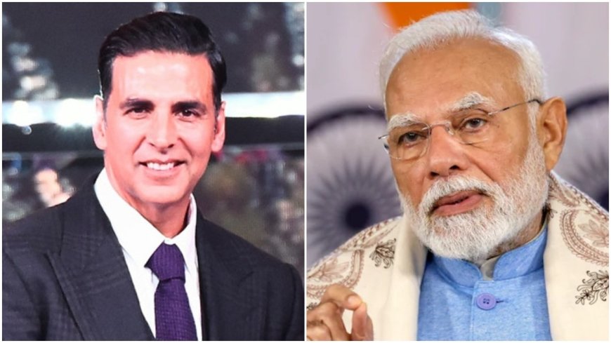 Akshay Kumar supports PM Modi's fight against obesity, shares weight-loss tips