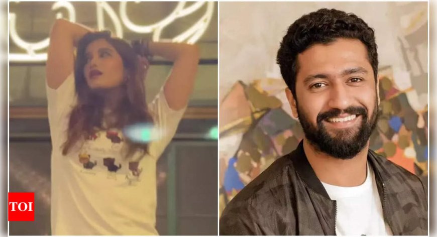 Vicky Kaushal reacts hilariously to Rasha Thadani's "Tauba Tauba" dance with Bosco Martis