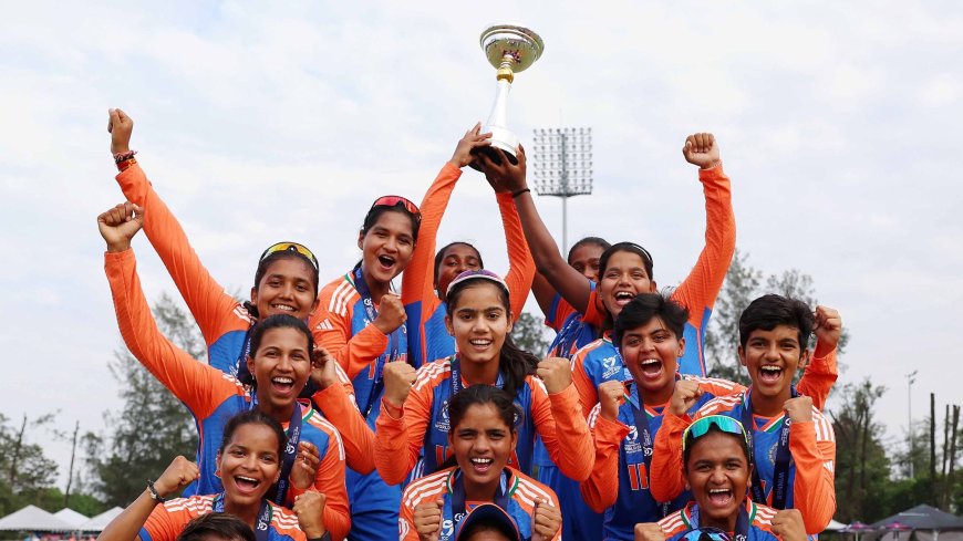 India rejoice U19 Women’s T20 World Cup triumph