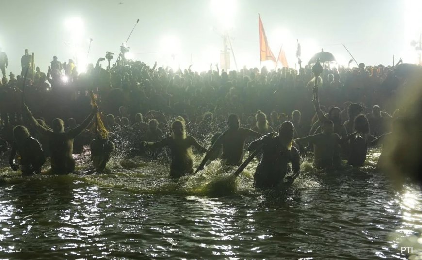 Another Big Day At Maha Kumbh, Lakhs Take Holy Dip At Break Of Dawn