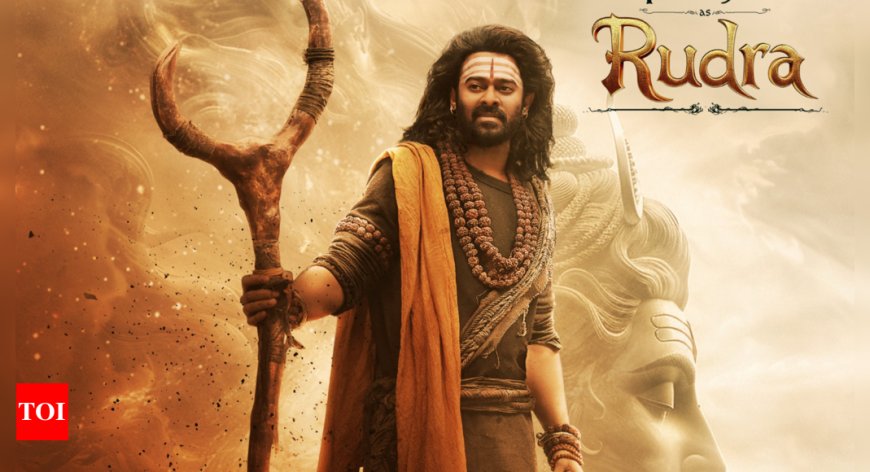 Prabhas' first look as Rudra in Vishnu Manchu's 'Kannappa' is HERE