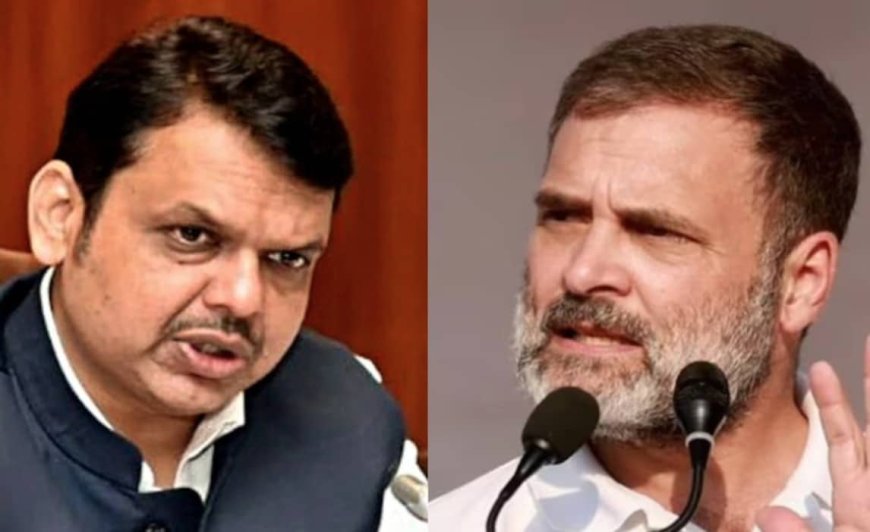 "Maharashtra Won't Forgive You": D Fadnavis On Rahul Gandhi's Poll Claim