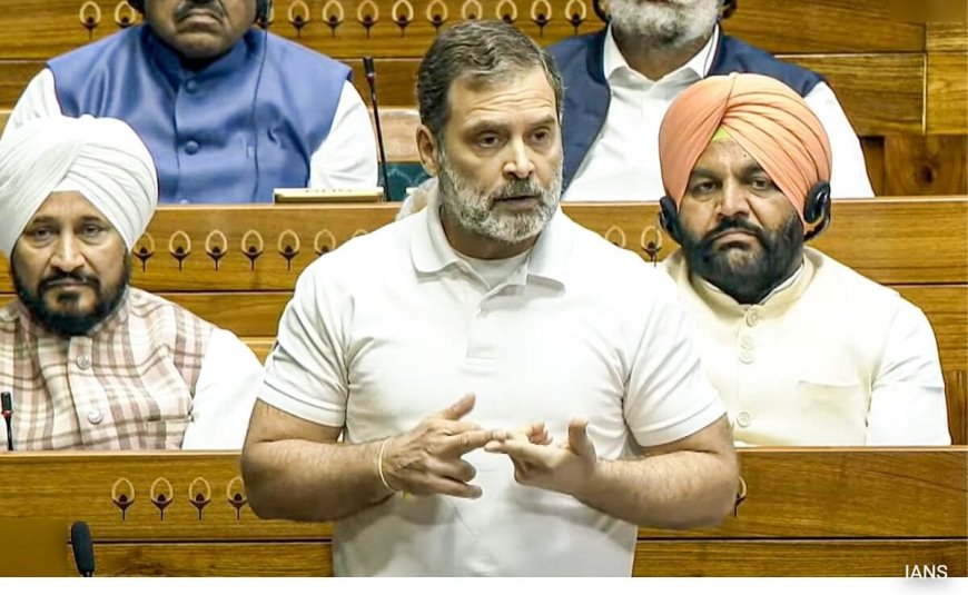 BJP Plans Privilege Notice Against Rahul Gandhi Over Lok Sabha Speech: Sources