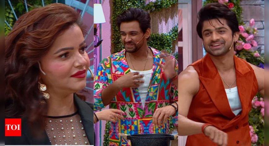 Laughter Chefs 2: Rubina Dilaik's cooking instructions leave Abhishek Kumar baffled; Samarth Jurel's reaction to them is unmissable