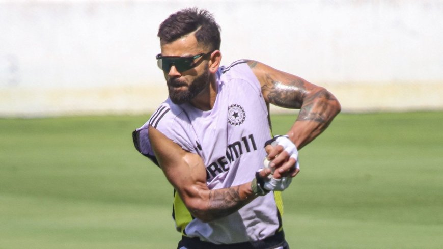 Virat Kohli gives fitness goals before England ODIs