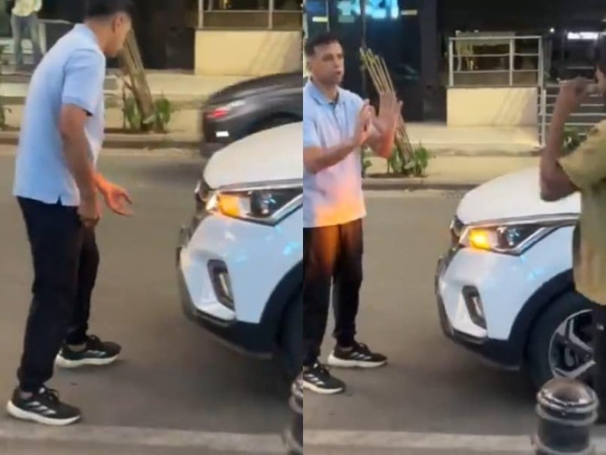 Video: Dravid's Car Collides With Auto In Bengaluru. Argument Follows