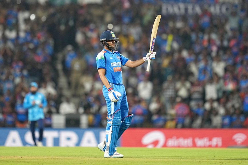 1st ODI Live: Gill's Surprising Reaction Over Axar's Wicket, India Near Win