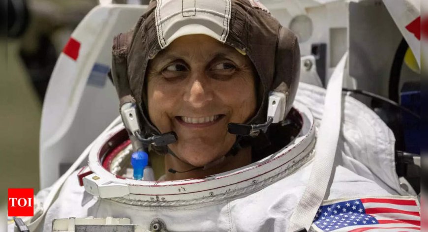 "I don't think we're stuck up here...": Sunita Williams after nearly a year in space says she still feels at home