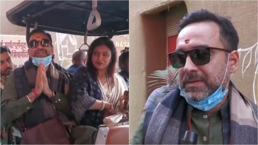 Pankaj Tripathi takes a holy dip at Maha Kumbh, calls It 'grand and spiritual'