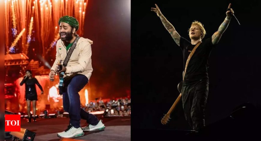 Fans react as Arijit Singh takes Ed Sheeran on a scooter ride without security