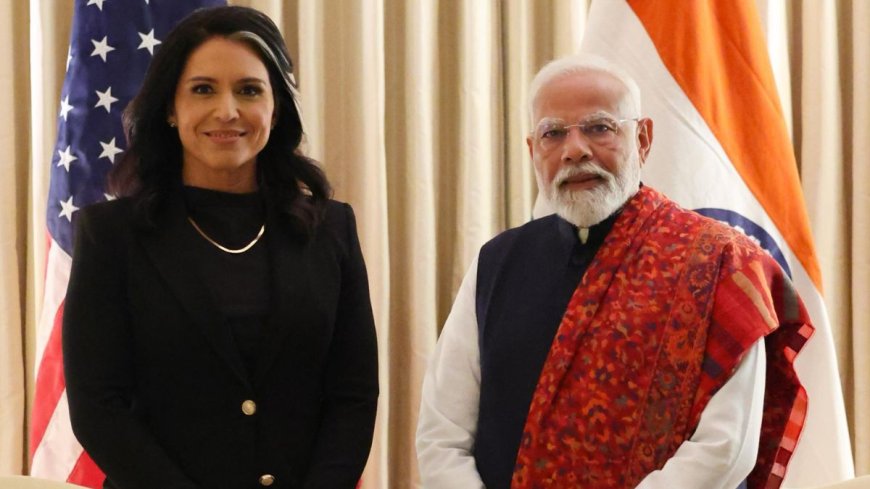 Live: PM Modi Meets US Intel Chief Tulsi Gabbard, To Hold Talks With Trump