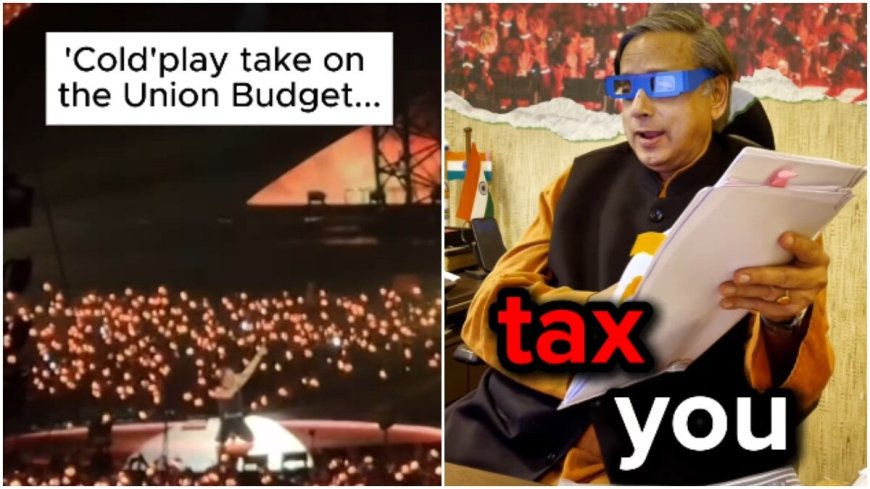 Watch: Shashi Tharoor uses Coldplay wordplay to mock Nirmala Sitharaman on Budget 2025