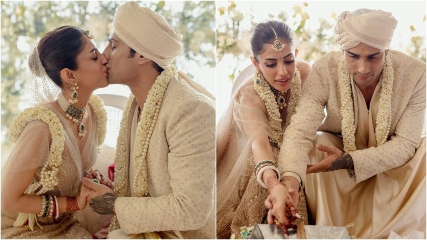 Prateik Babbar marries girlfriend Priya Banerjee in an intimate ceremony