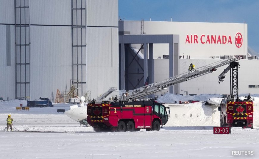 Delta Airlines Plane Crashes In Canada, 8 People Injured