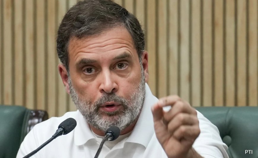 Rahul Gandhi Shares Dissent Note Over Top Election Officer's Appointment