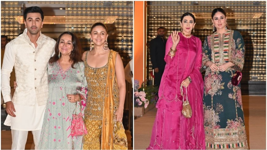 Watch: Ranbir-Alia, Kareena-Karisma dance to Tare Gin Gin at cousin Aadar's mehndi